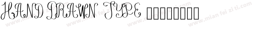 Hand Drawn Type 20字体转换